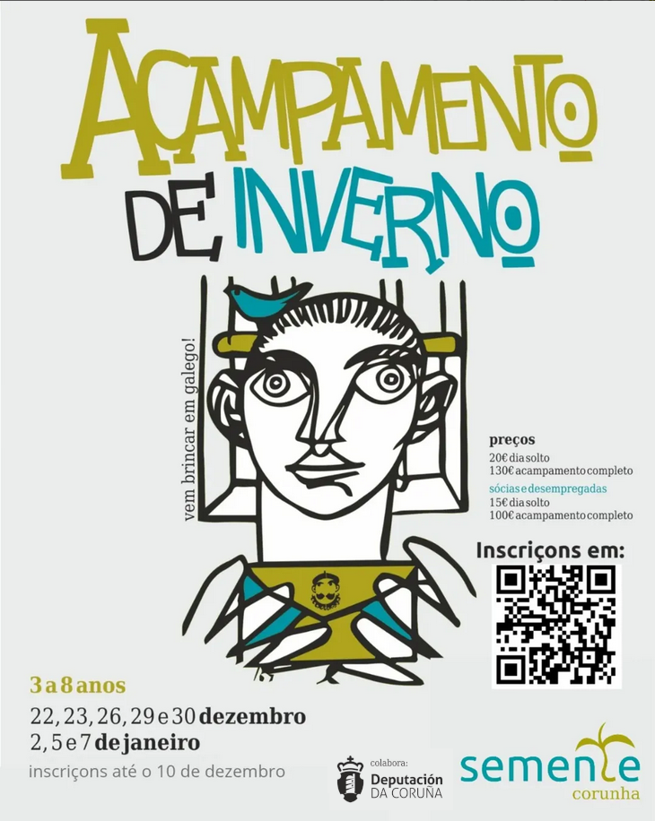 Acampamento de inverno da Semente Corunha!