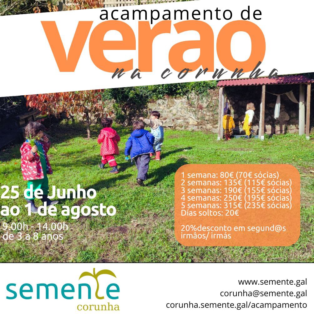 Acampamentos de verão 2025
